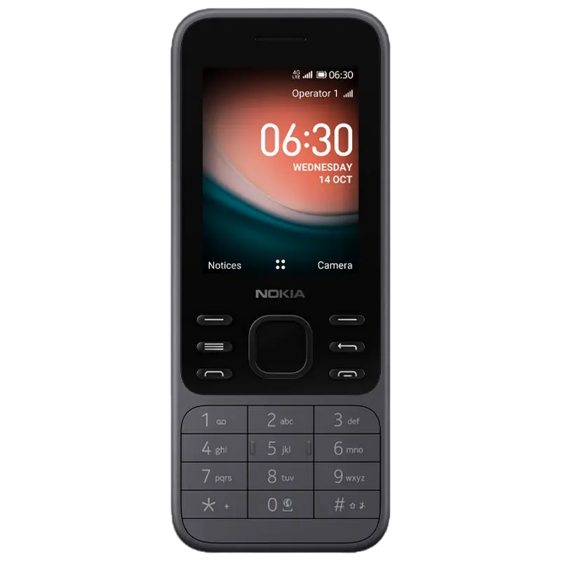 Telefon mobil Nokia 6300 4G, Cărbune deschis - photo