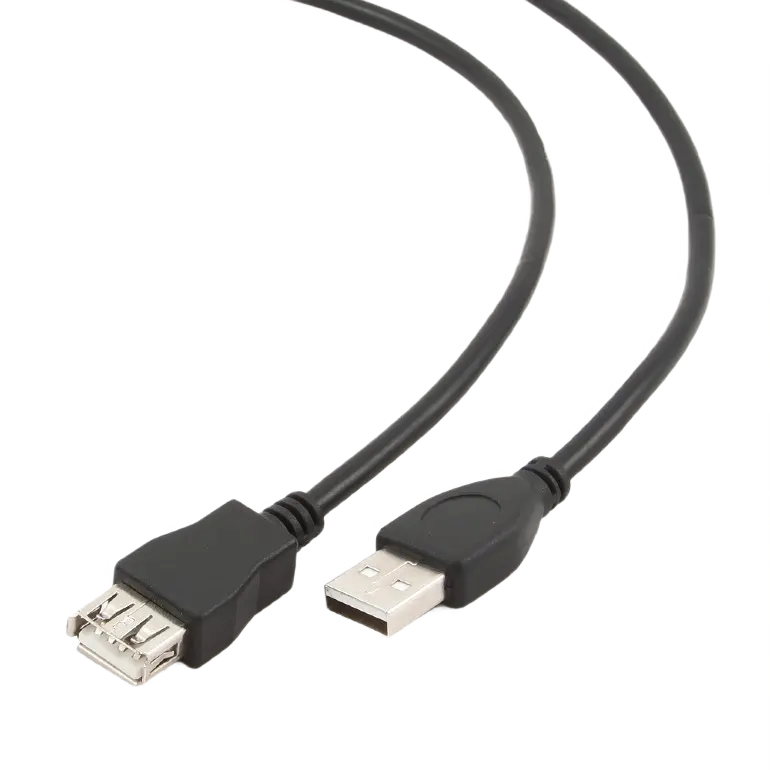 Cablu prelungitor Gembird CCF-USB2-AMAF-10, USB Type-A (F)/USB Type-A (M), 3m, Negru - photo