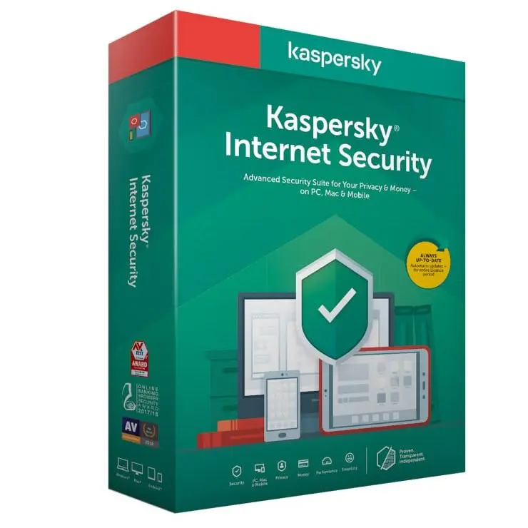 Kaspersky Internet Security Multi-Device 5 Device Box 1 year Base - photo