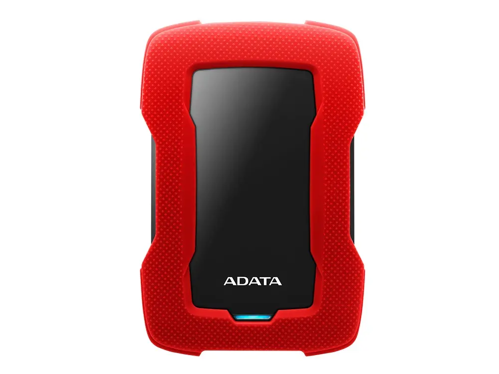HDD portabil extern ADATA HD330, 1 TB, Roșu (AHD330-1TU31-CRD) - photo