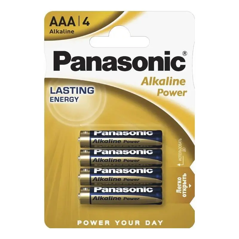 Baterii Panasonic LR03REB, AAA, 4buc. - photo