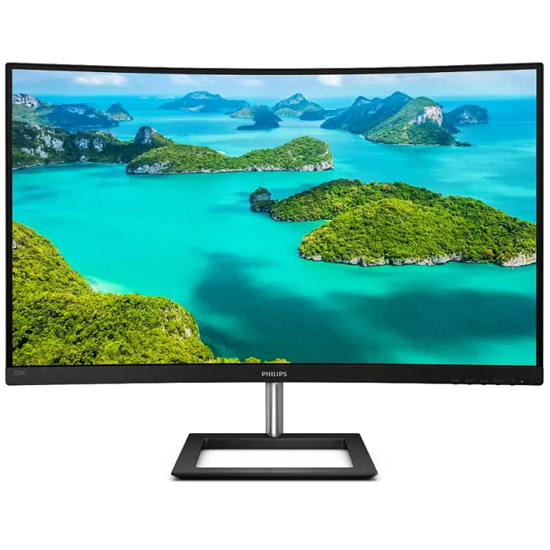 31,5" Monitor Philips 328E1CA, VA 3840x2160 4K UHD, Negru - photo