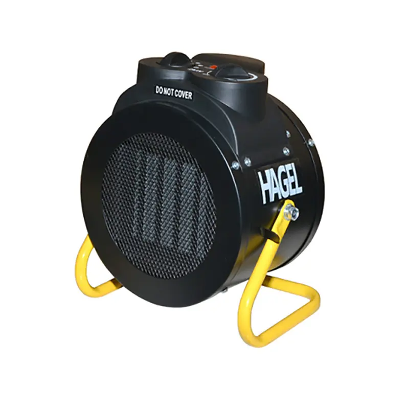 Ventilator de încălzire Hagel PTC-3000R, 3000W, Negru Galben - photo
