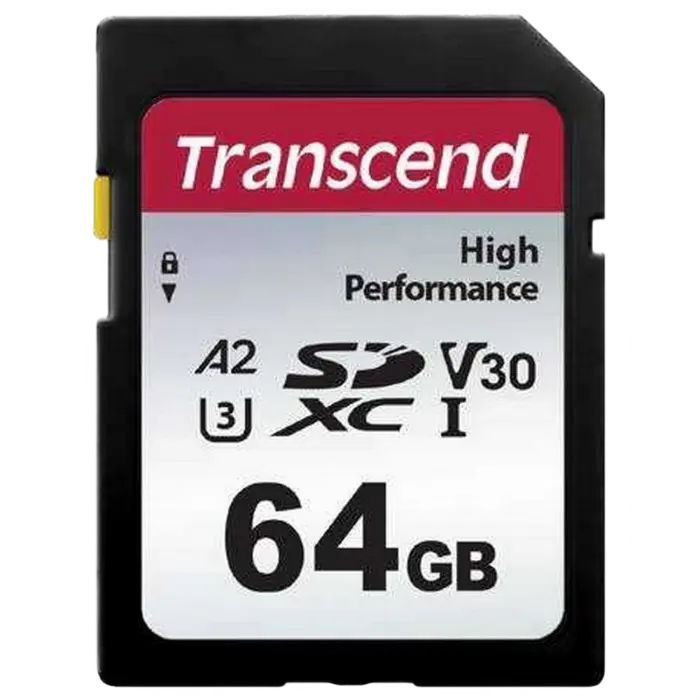 Card de Memorie Transcend SDXC Class 10, 64GB (TS64GSDC330S) - photo