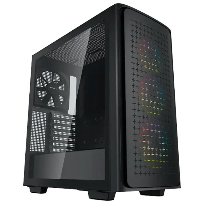 Carcasă PC Deepcool CK560, Midi-Tower, ATX PS2 , Negru - photo