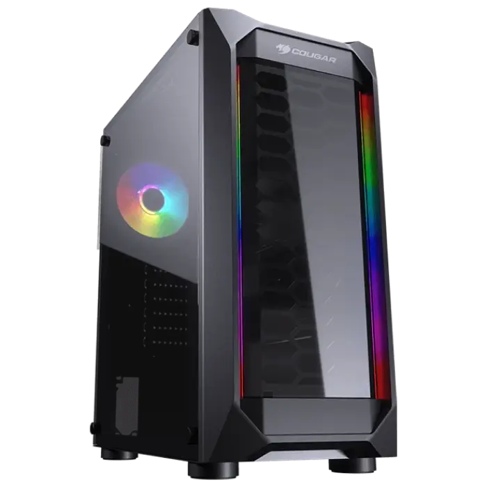 Carcasă PC Cougar MX410, Midi-Tower, ATX, Negru - photo