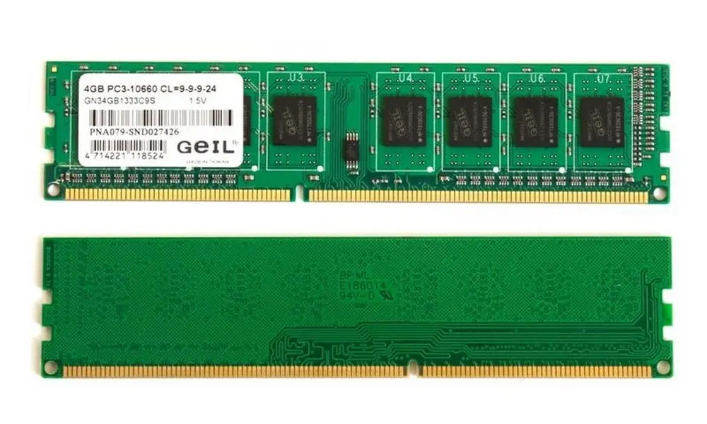 .4GB DDR3- 1333MHz   GeIL  PC10660, CL9, 1.5V - photo