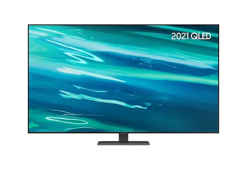 75" QLED SMART TV Samsung QE75Q80AAUXUA, 3840x2160 4K UHD, Tizen, Negru - photo