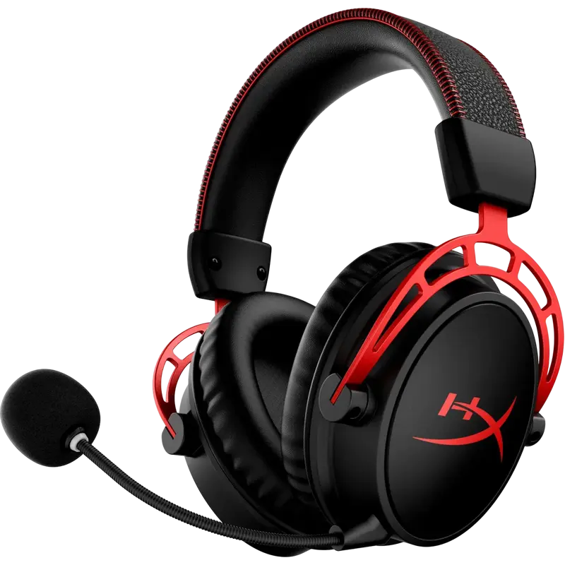 Игровая Гарнитура HyperX Cloud Alpha Wireless, Беспроводной, Черный/Красный - photo