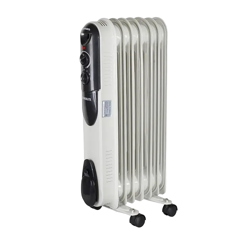 Radiator de ulei Eurolux ОМПТ-7Н (1.5 KW), 1500W, Alb - photo