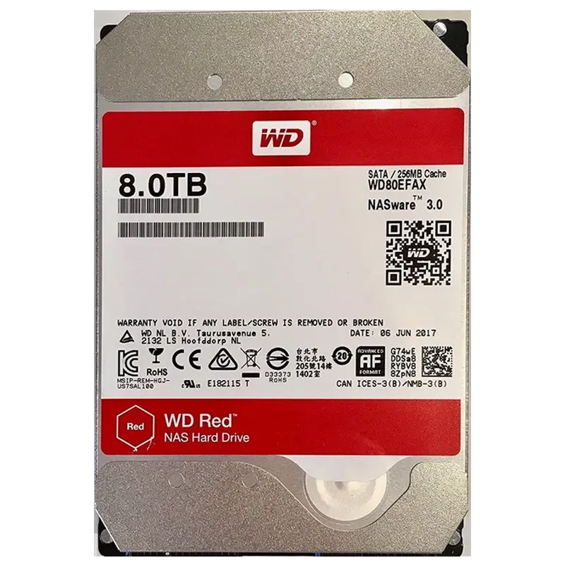 Жесткий диск Western Digital WD Red, 3.5",  8 TB <WD80EFAX> - photo