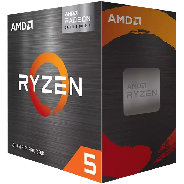 Procesor AMD Ryzen 5 5600G, Radeon Graphics, 7 GPU cores, Cooler | Box - photo