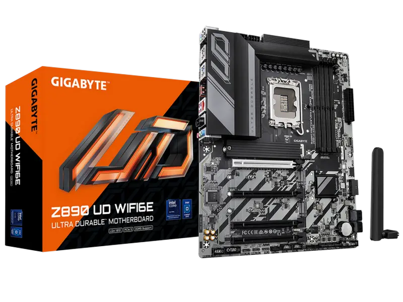 Placă de bază Gigabyte Z890 UD WIFI6E, LGA1851, Intel Z890, ATX - photo