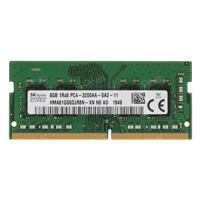 Оперативная память Hynix HMA81GS6DJR8N-XNN0, DDR4 SDRAM, 3200 МГц, 8Гб, Hynix 8GB DDR4 3200 So-Dimm - photo