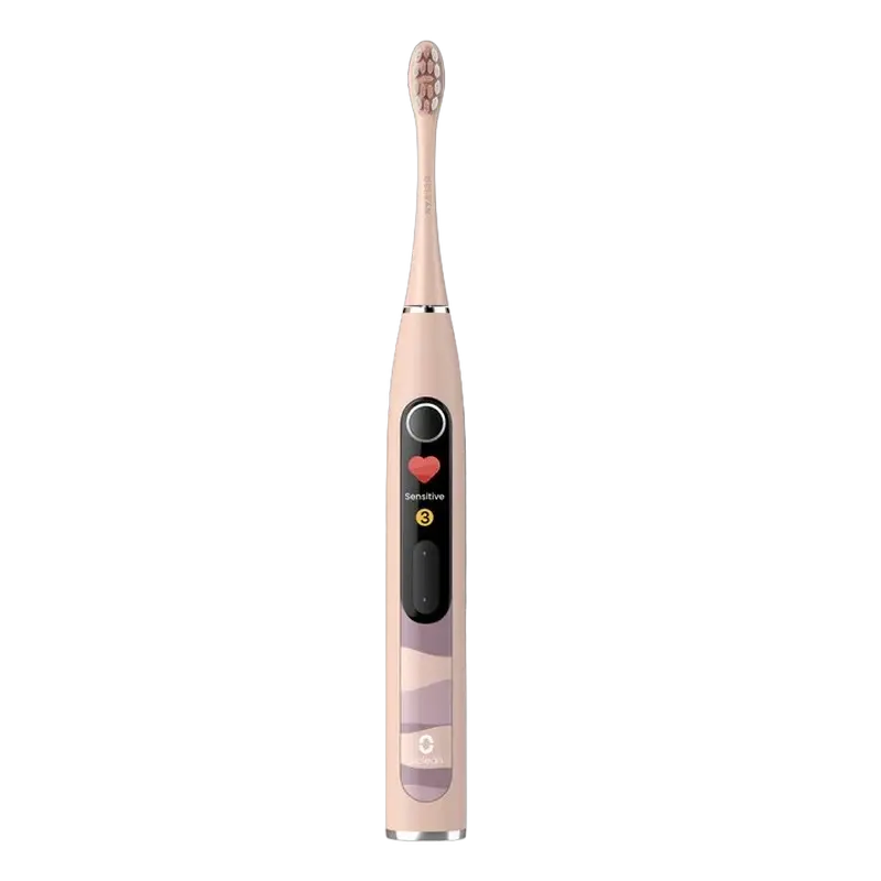 Электрическая звуковая зубная щетка Oclean X10, Розовый - photo