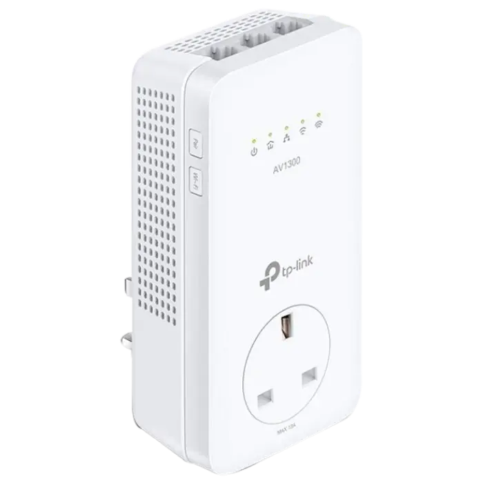 Адаптер Powerline TP-LINK TL-WPA8631P, AV1300, 1300 Mбит/c, Белый - photo