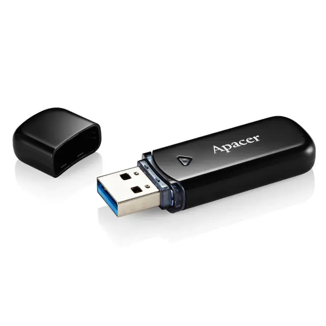 Memorie USB Apacer AH355, 64GB, Negru