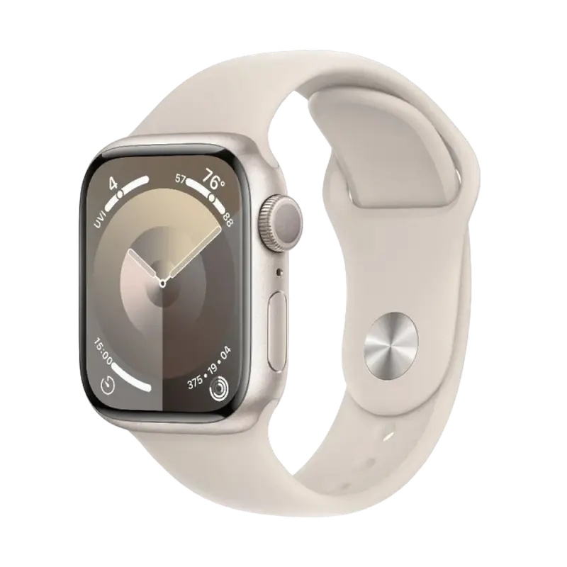 Ceas inteligent Apple Watch Series 9, 41mm, Starlight - photo