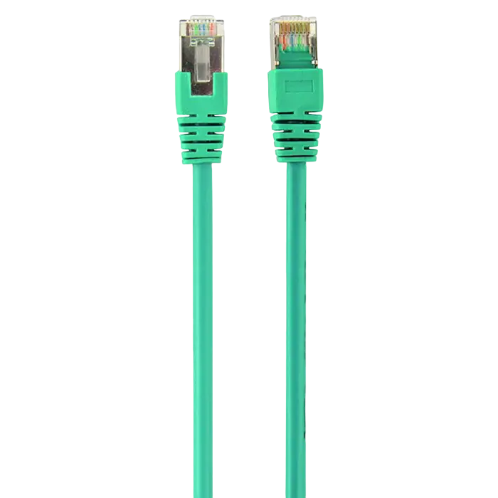 Patch cord Cablexpert PP22-0.5M/G, Cat5e FTP, 0,5m, Verde - photo