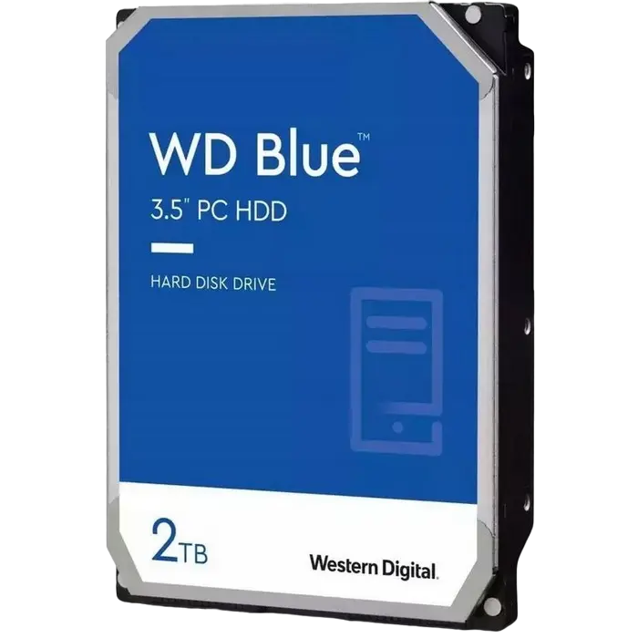 Жесткий диск Western Digital WD Blue, 3.5", 2 ТБ <WD20EARZ> - photo