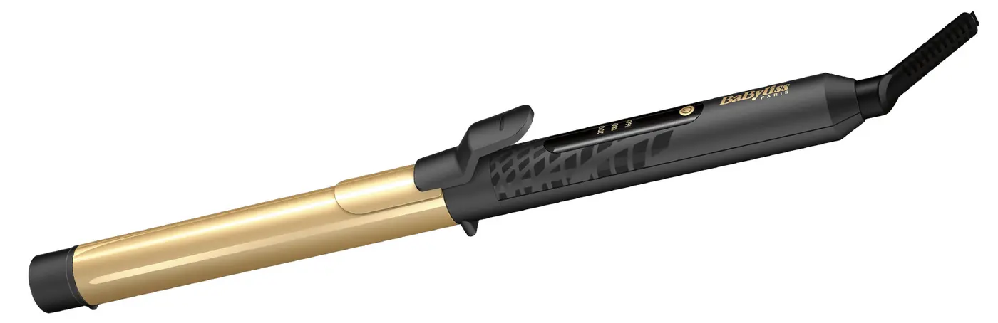 Ondulator de păr Babyliss Gold Ceramic 25mm | C425E, Negru - photo