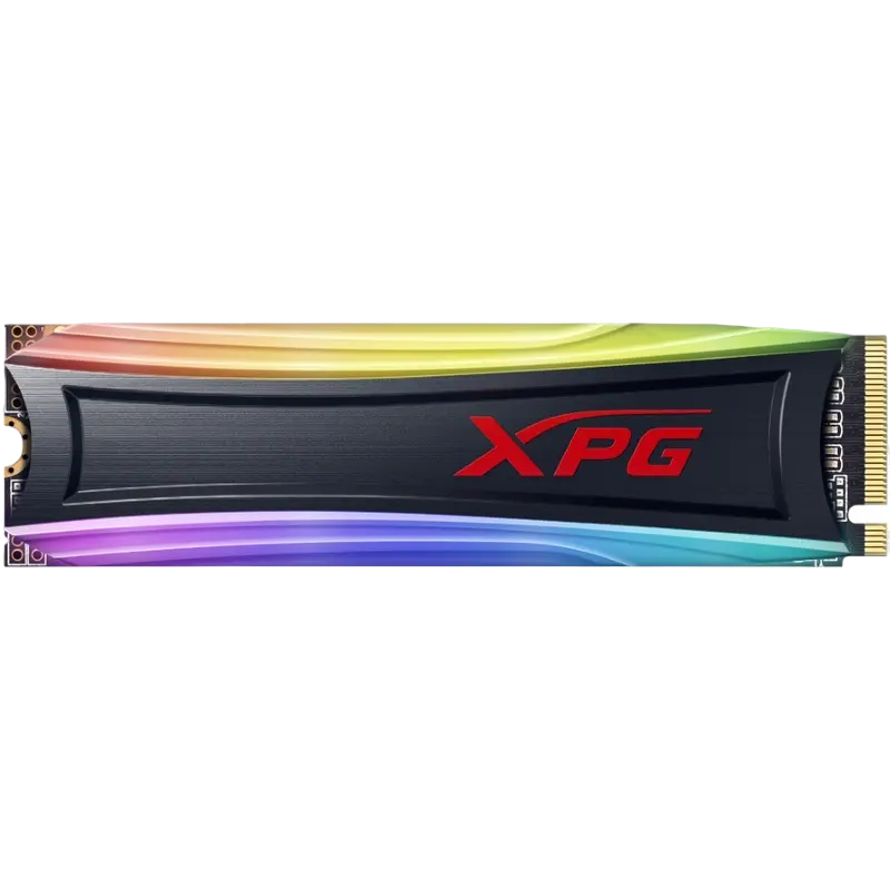 Накопитель SSD ADATA XPG GAMMIX S40G RGB, 1000Гб, AS40G-1TT-C - photo