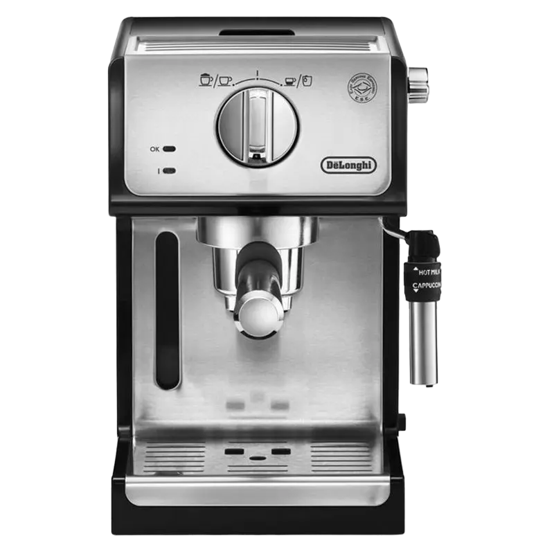 Кофеварка рожковая DeLonghi ECP35.31, 1100Вт, Чёрный - photo