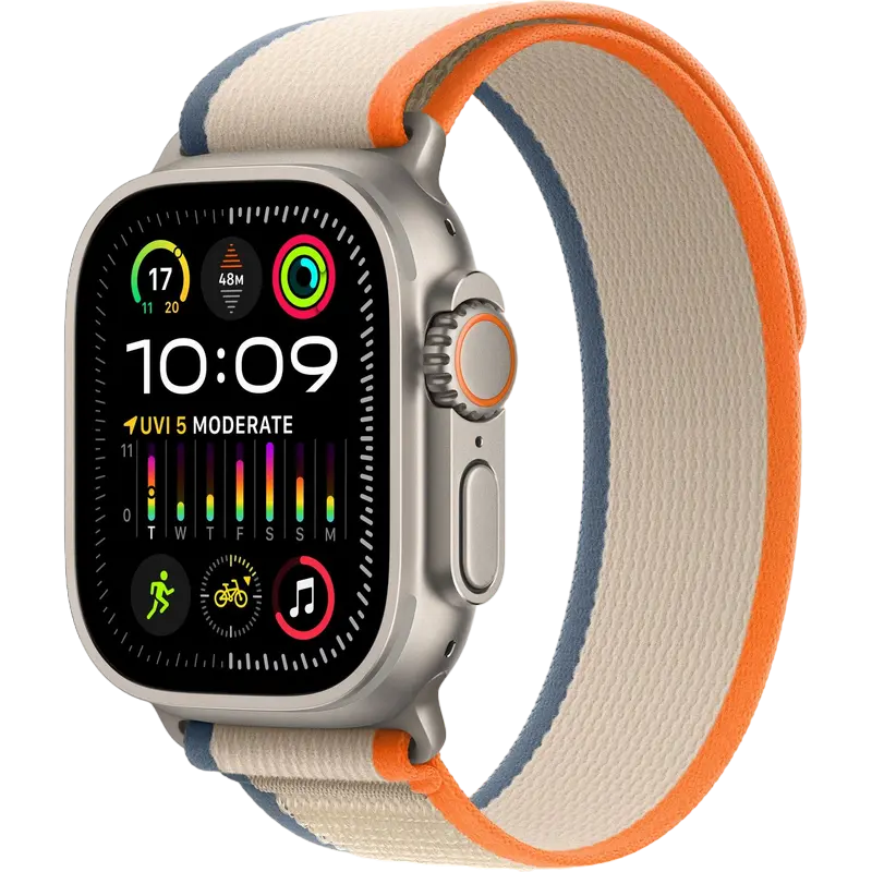 Умные часы Apple Watch Ultra 2, 49мм, Оранжевый | Бежевый - photo