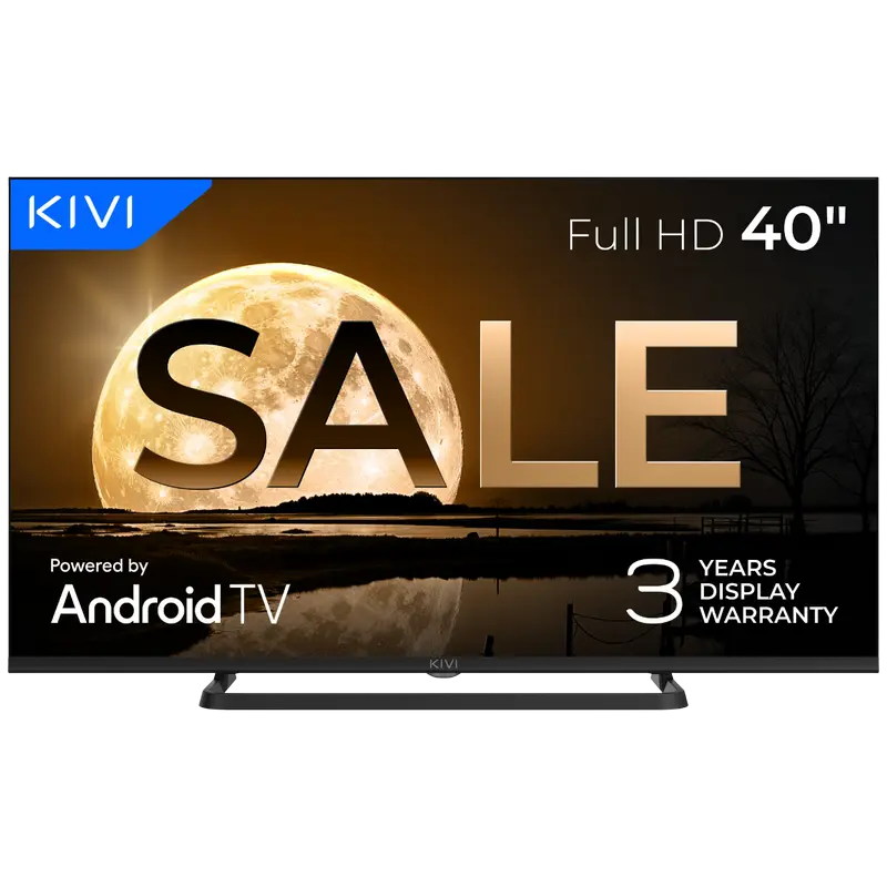 40" LED SMART TV KIVI 40F710QB, 1920x1080 FHD, Google TV, Negru - photo