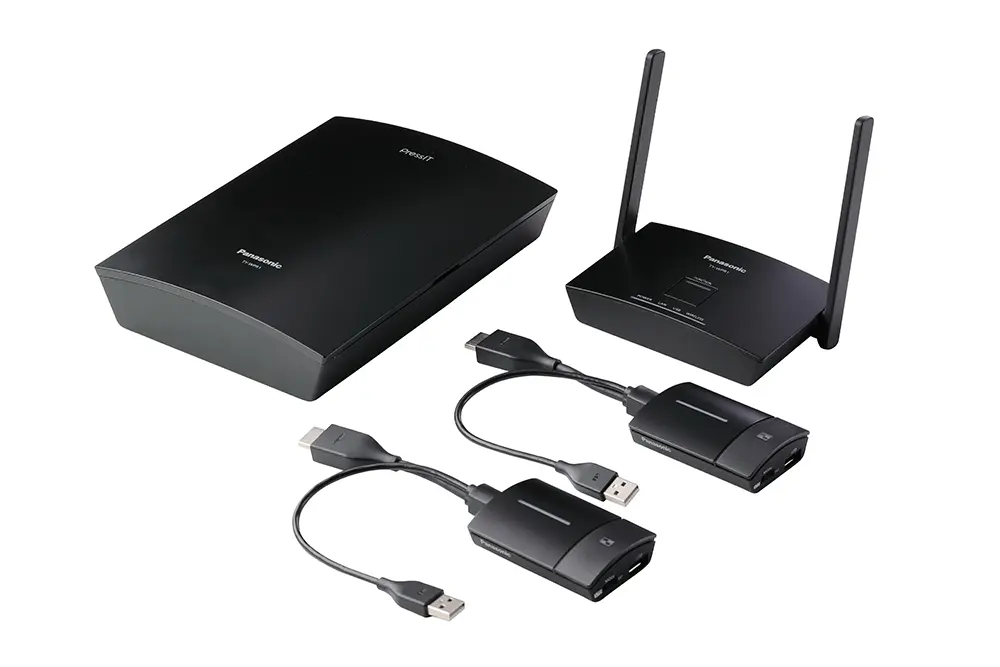 Set sistem de prezentare wireless Panasonic TY-WPS1W, Negru - photo
