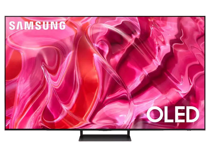 65" OLED SMART TV Samsung QE65S90CAUXUA, 3840x2160 4K UHD, Tizen, Negru - photo