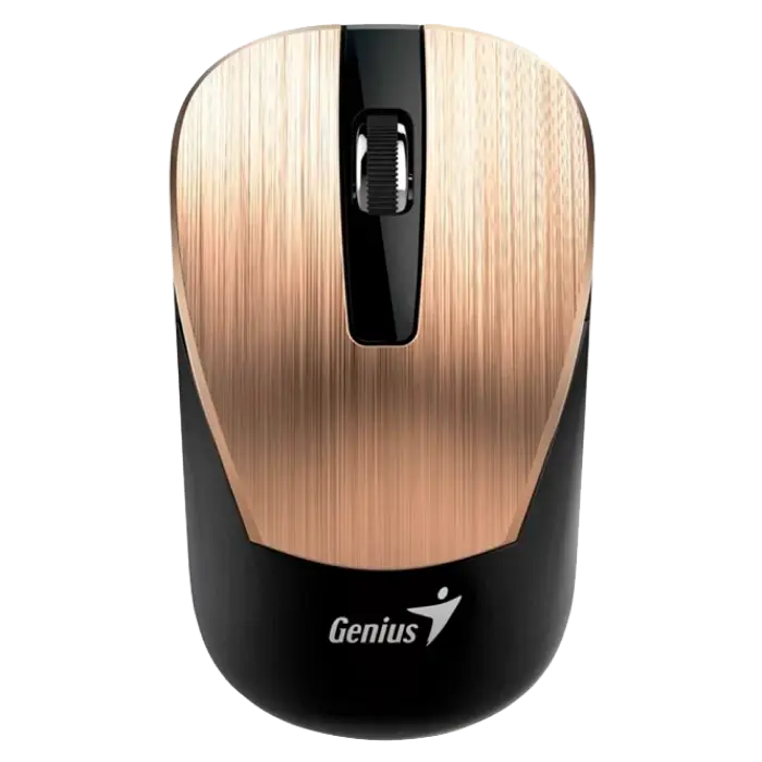 Mouse Wireless Genius NX-7015, Auriu - photo