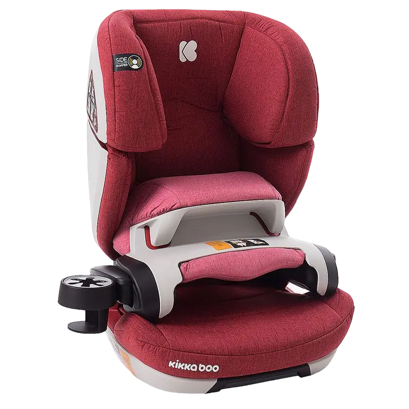 Детское автокресло Kikka Boo Ferris ISOFIX, Группа 1/2/3 (9-36 кг), Красный - photo