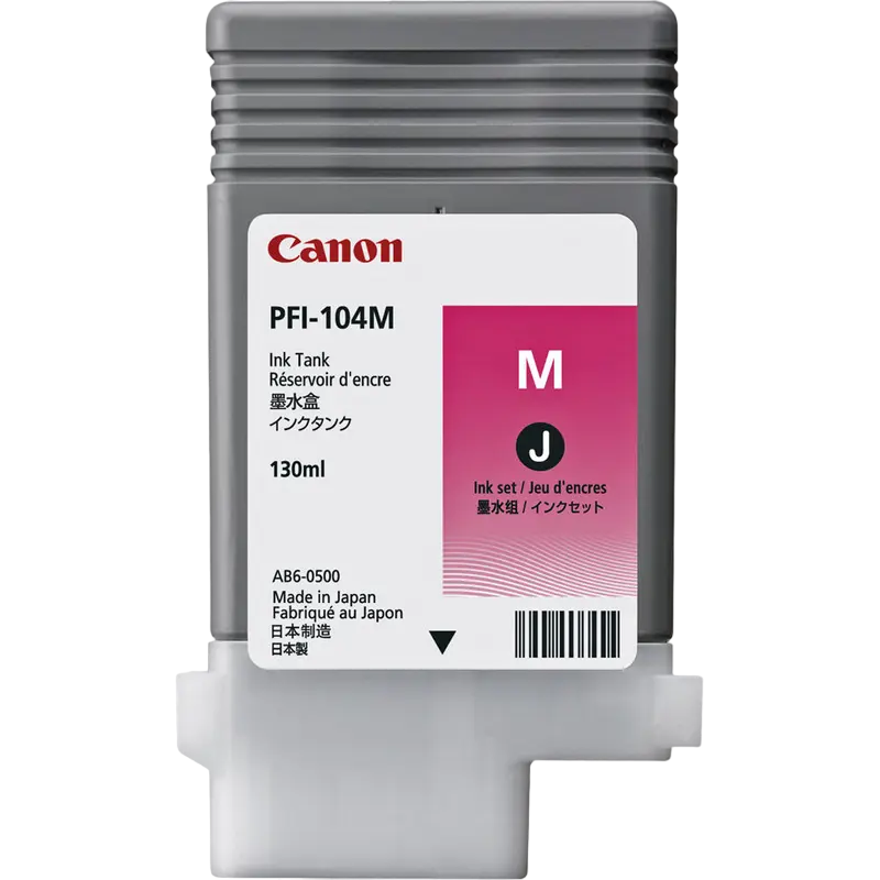 Cartuș de cerneală Canon PFI-104, 130ml, Magenta - photo