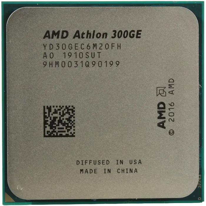 Procesor AMD Athlon 300GE, Radeon Vega 3 Graphics  | Tray - photo