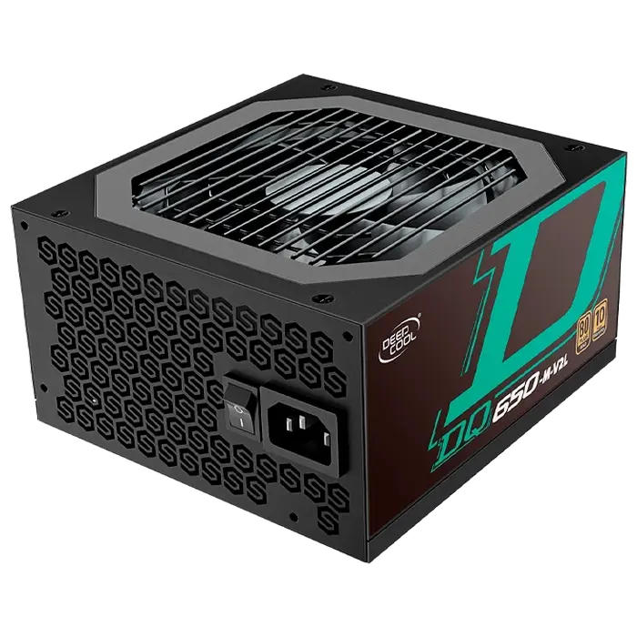 Блок питания для компьютеров Deepcool DQ650-M-V2L, 650Вт, ATX, Полностью модульный - photo