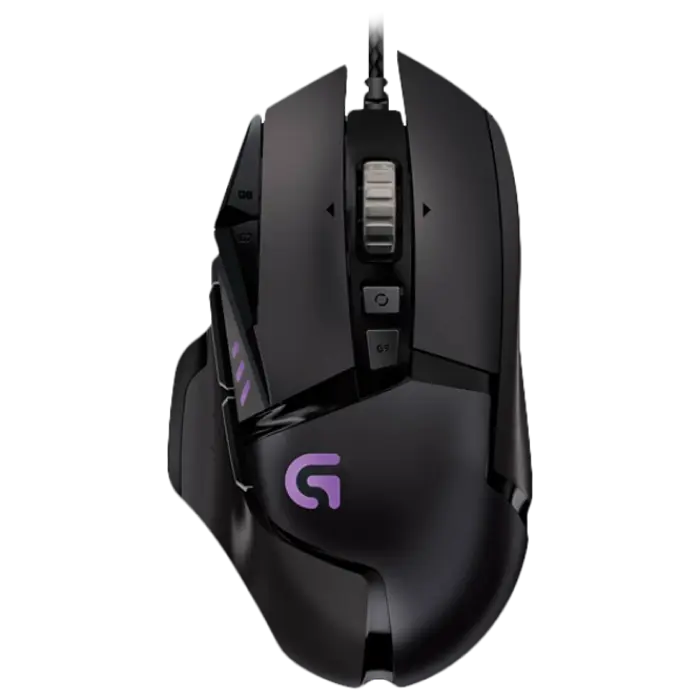 Gaming Mouse Logitech G502, Negru - photo