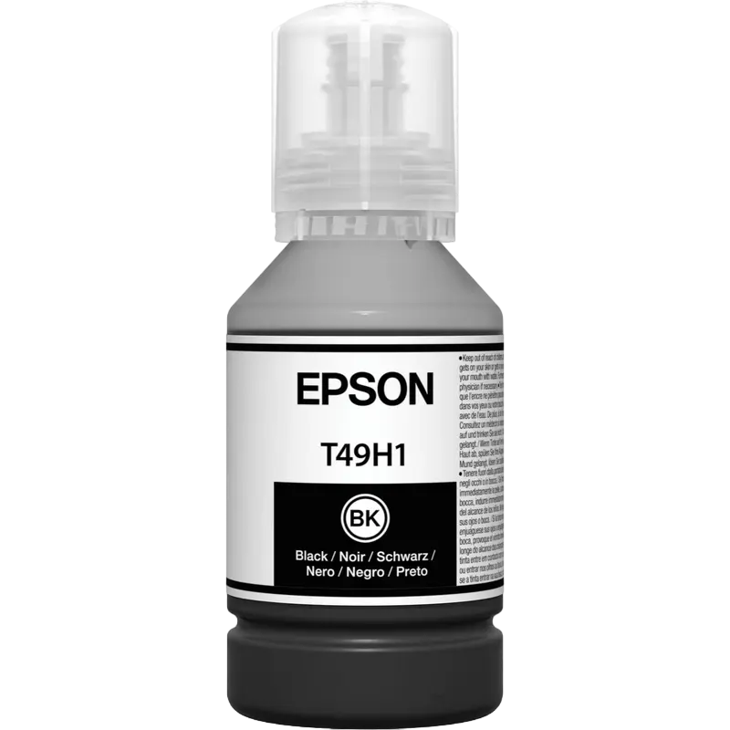 Контейнер с чернилами Epson T49H, C13T49H100, Черный - photo