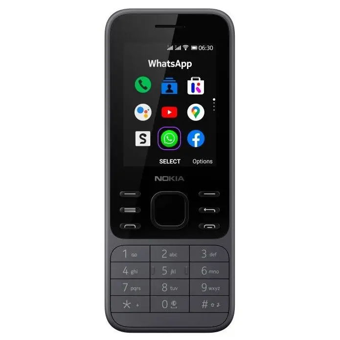 Telefon mobil Nokia 6300 4G, Cărbune deschis - photo