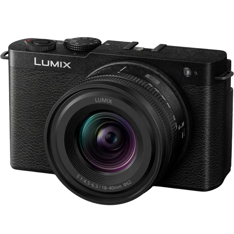 Aparat Foto Mirrorless Panasonic DC-S9NE-K & Lumix S 18-40mm f/4.5-6, Jet Black - photo