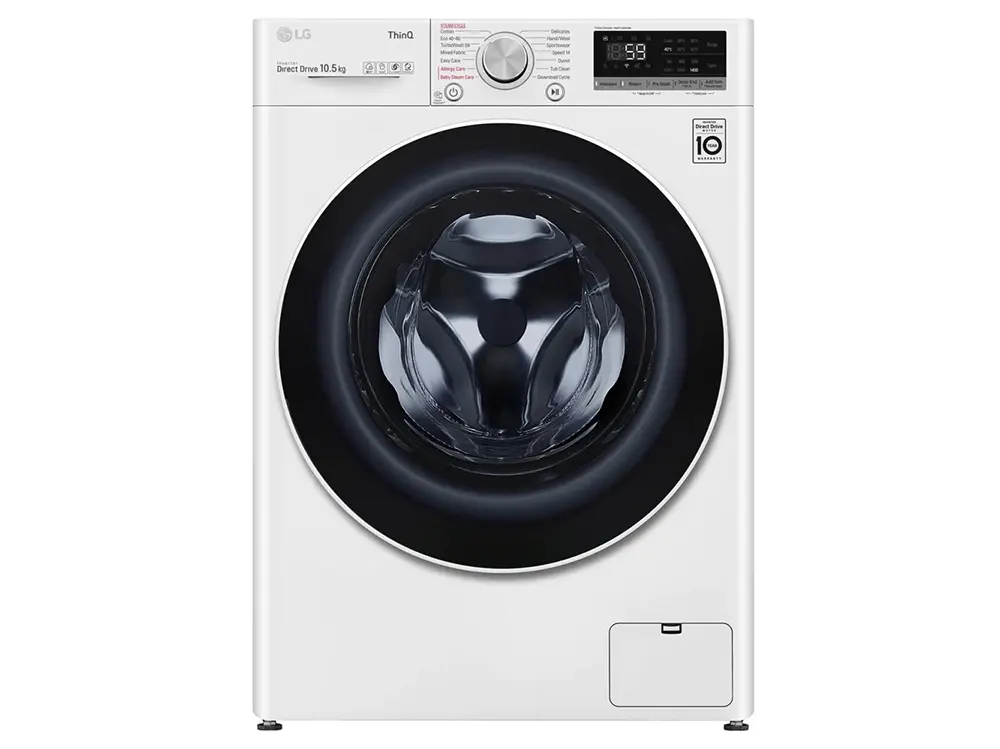 Mașină de spălat LG F4WV510S0E, 10,5kg, Alb - photo