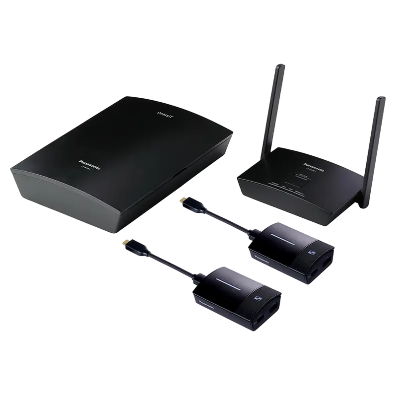 Set sistem de prezentare wireless Panasonic TY-WPSC1W, Negru - photo