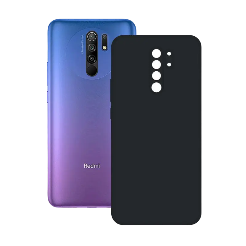 Чехол Xcover Redmi 9 - Soft Touch (Microfiber), Чёрный - photo