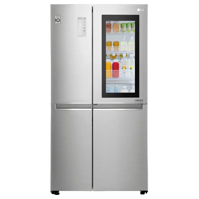 Холодильник LG GC-Q247CADC, Серебристый - photo