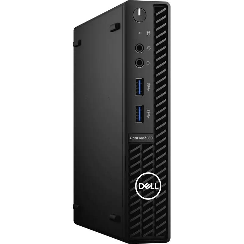 Настольный ПК DELL OptiPlex 3080, Tiny, Intel Core i5-10500T, 8Гб/256Гб, Intel UHD Graphics 630, Linux Ubuntu - photo