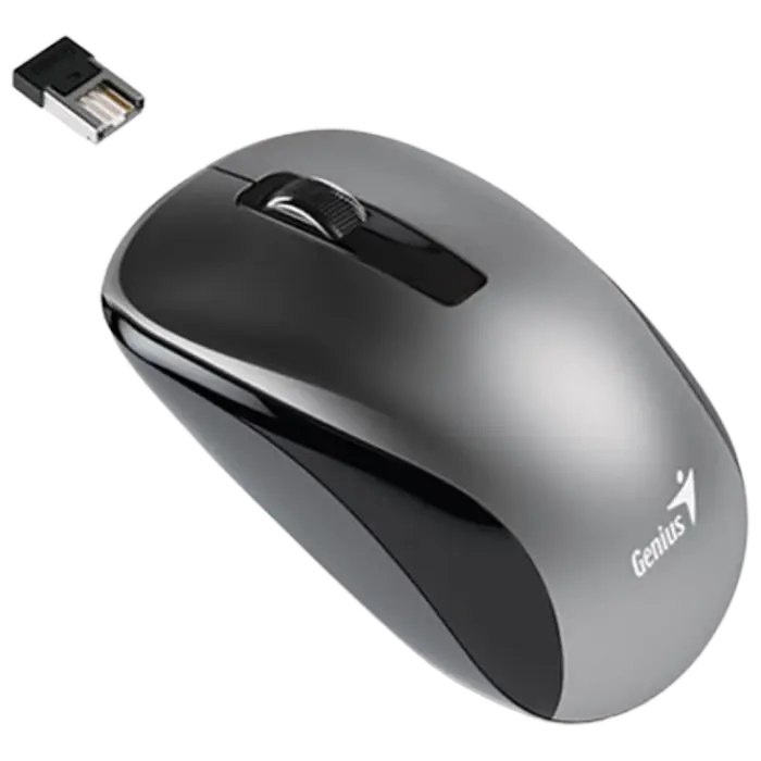 Mouse Wireless Genius NX-7010, Gri - photo