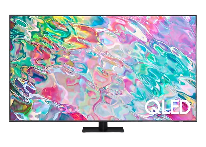 55" QLED SMART Телевизор Samsung QE55Q70BAUXUA, 3840x2160 4K UHD, Tizen, Чёрный - photo