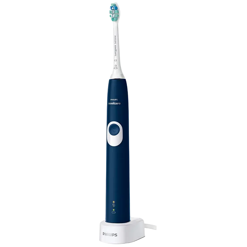 Электрическая зубная щетка PHILIPS Sonicare ProtectiveClean 4300 HX6801/04, Темно-синий - photo