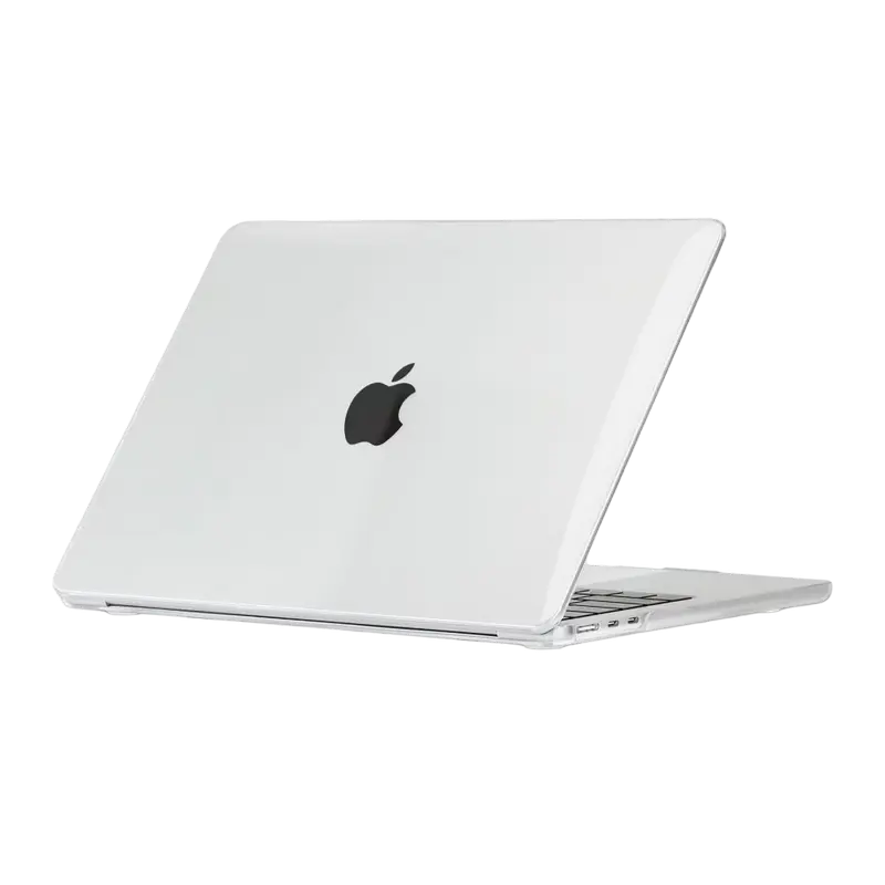 Husă pentru laptop Tech Protect Smartshell Macbook Air 13 (2022), 13.6", Policarbonat, Crystal Clear - photo
