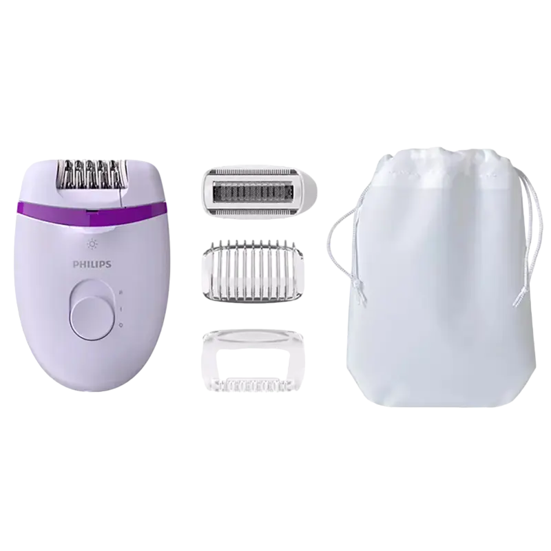 Epilator Philips BRE275/00, Alb | Violet - photo